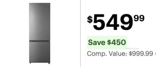Insignia Refrigerator $450 Off at Best Buy deal at Best Buy