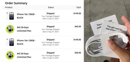 $250 Profit on iPhone 16e via Straight Talk & Apple deal at Straight Talk