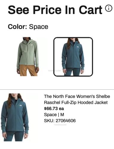 North Face Women's Jacket 61% Off deal at DSG