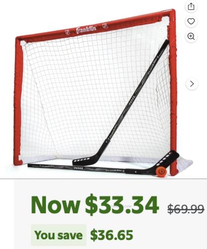 Franklin NHL Youth Hockey Set 52% Off deal at Walmart