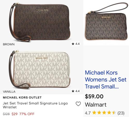 Michael Kors Travel Bags Now $29 deal at Michael Kors