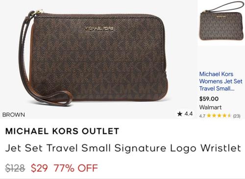 Michael Kors Travel Bag for $29 (Was $128) deal at Michael Kors