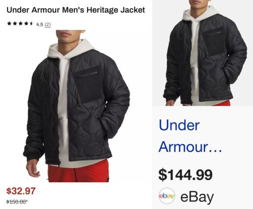 $118 Off Under Armour Heritage Jacket deal at Dick's Sporting Goods