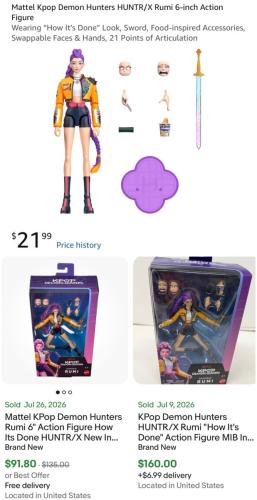 Mattel K-Pop Action Figure for $22 deal at Amazon