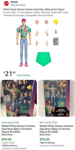 Mattel Demon Hunter Collectible for $21 deal at Amazon