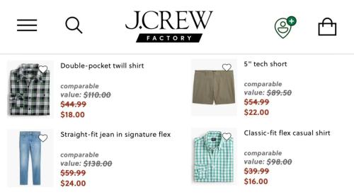 Up to 85% Off J.Crew Clothes with AUTUMN60 deal at J.Crew