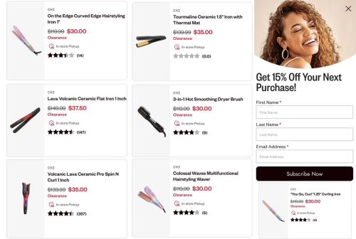 CHI Hair Stylers Clearance at Sally Beauty deal at Sally Beauty