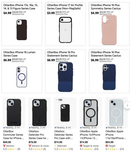 90% Off OtterBox Cases as Low as $3.99 deal at Woot