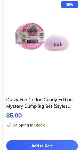 New Dumpling Drop at Five Below deal at Five Below