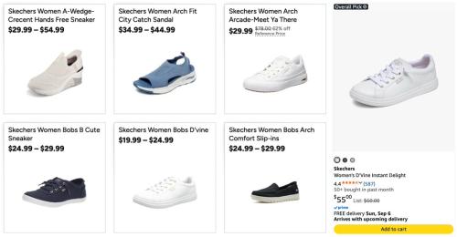 Skechers Shoes as Low as $16 deal at Woot