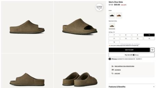 UGG Otzo Slides for $53.99 (50% Off) deal at UGG
