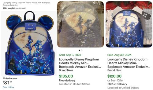 Amazon Exclusive Disney Backpack for $81 deal at Amazon