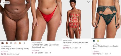 Up to 84% Off Victoria's Secret Lingerie deal at Victoria's Secret