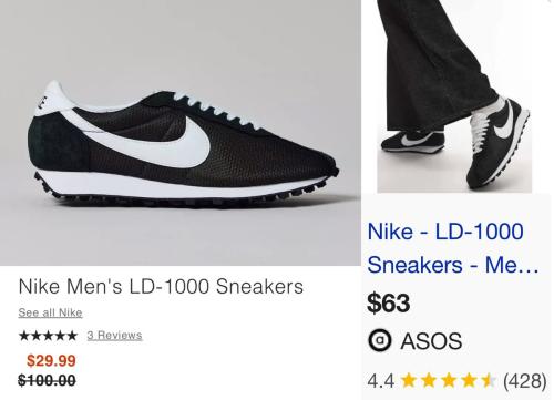 $70 Off Nike Shoes - $30 at Urban Outfitters deal at Urban Outfitters