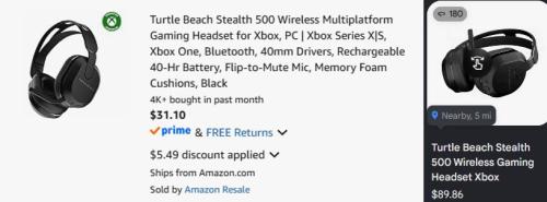 Turtle Beach Headphones for $31 deal at Amazon