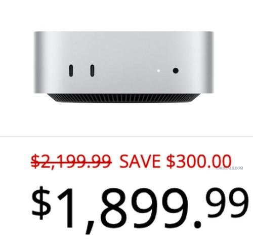 48GB Mac Mini $300 Off at Micro Center deal at Micro Center