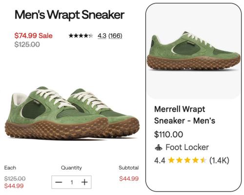 Merrell Wrapt Sneakers Drop to $45