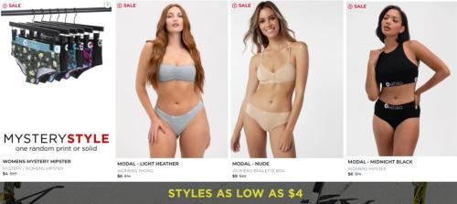 Ethika Underwear & Apparel from $4 deal at Ethika
