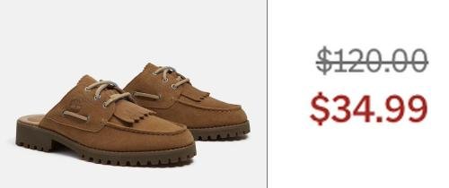 Timberland Women's Authentic Mule $34.99
