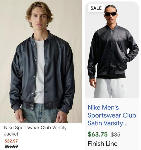 Nike Club Jacket for $32 (Low Stock) deal at Urban Outfitters