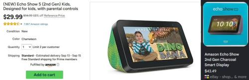 Amazon Echo Show 5 for Just $29 deal at Amazon