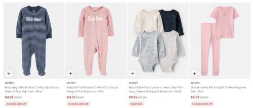 Carter's Baby Clothes Up to 90% Off