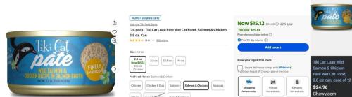 24-Pack Tiki Cat Food for $15 at Walmart deal at Walmart