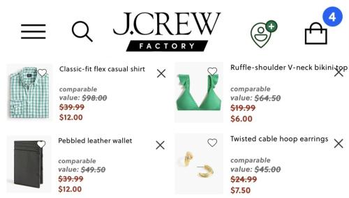 90% Off J.Crew Clothes with AUTUMN70 deal at J.Crew
