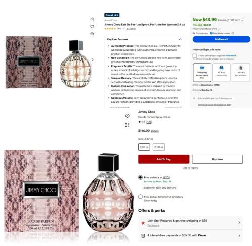 Jimmy Choo Perfume at Walmart for $43 deal at Walmart
