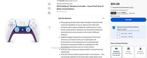 GTA VI PS5 DualSense Controller $84.88 deal at Walmart