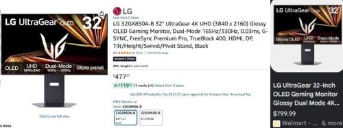 LG Gaming Monitor Lowest Price Ever