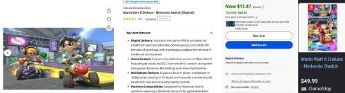 Mario Kart 8 Digital for $17 at Walmart deal at Walmart