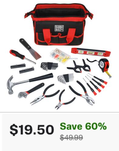 SureBilt Tool Set Clearance at AutoZone deal at AutoZone
