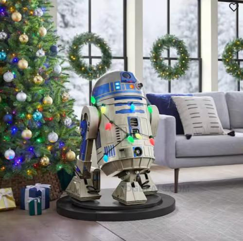 3.5 FT Animated LED R2-D2 for $299 deal at Home Depot