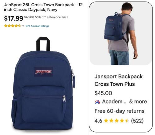 Jansport Backpack for $18 at Woot deal at Woot