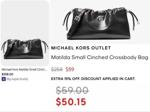 Michael Kors Purse Now $50 (Was $258)