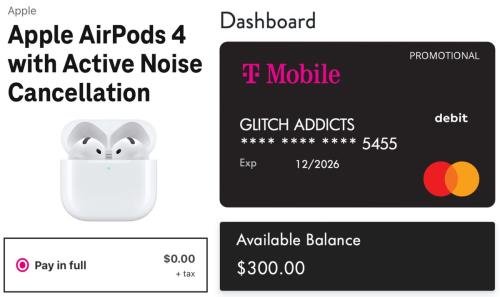 T-Mobile: Free AirPods 4 ANC + $200 Cash deal at T-Mobile