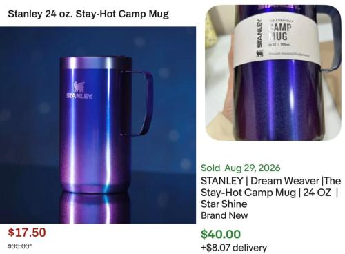 $17 Stanley 24oz Camp Mugs at Dick’s deal at Dick's Sporting Goods