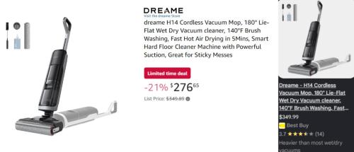 Dreame Cordless Vacuum at All-Time Low deal at Amazon
