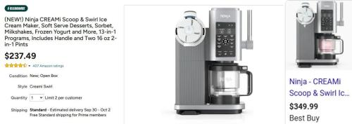 Ninja Creami Lowest Price at Woot deal at Woot