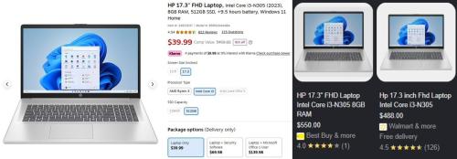HP Laptop Now $40 at Staples deal at Staples