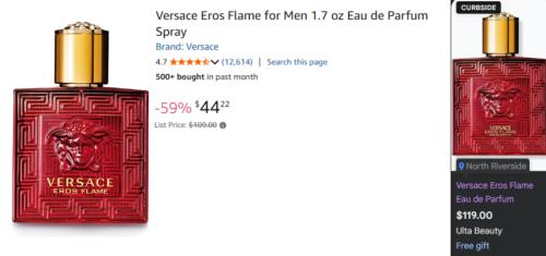 Versace Eros Fragrance as Low as $44 deal at Amazon