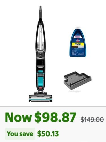Bissell Crosswave Wet Dry Vacuum $50 Off deal at Walmart