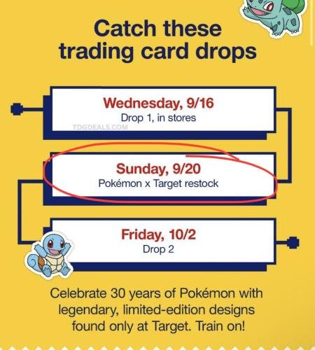 Pokémon 30th Anniversary Restock at Target deal at Target