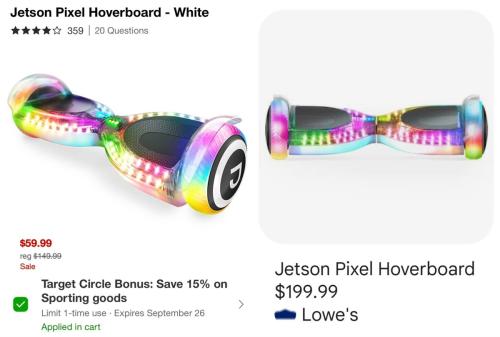 $60 Jetson Hoverboard at Target deal at Target