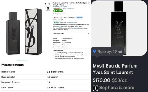 YSL Cologne 10-Pack for $111 at Amazon deal at Amazon