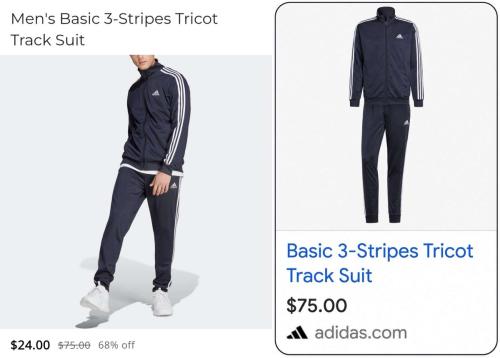 Adidas Tracksuit Only $24 deal at Shop Simon