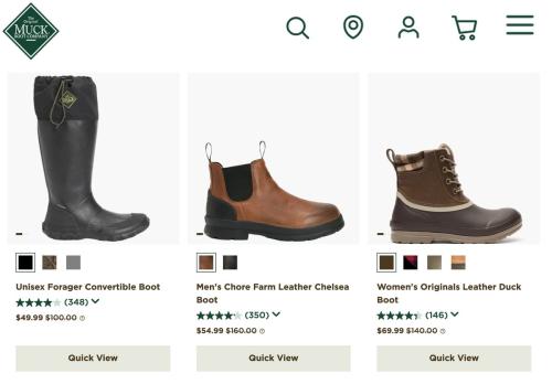 Muck Boots Up to 85% Off
