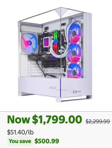 $500 Off Skytech Archangel 5 RTX 5070 Gaming PC deal at Walmart
