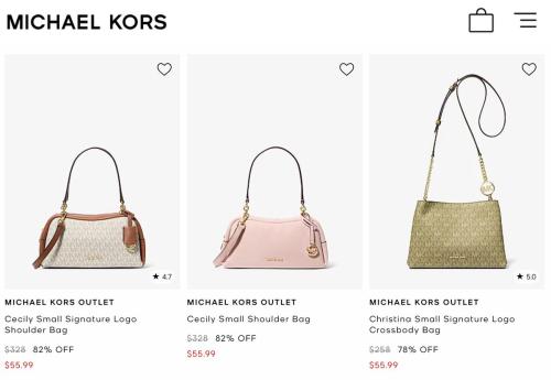 Michael Kors Bags Over 80% Off - From $17